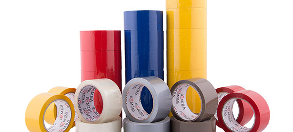 COLOURED POLYPROPYLENE ACRYLIC TAPE