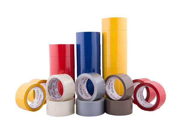 COLOURED POLYPROPYLENE ACRYLIC TAPE